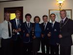  School Golf this years winners  2012